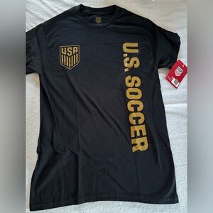 Black USA Soccer T-Shirt. Men’s small.  NWT